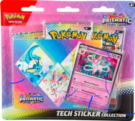 1 Prismatic sticker collection 3pack blister random art